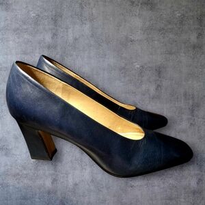 Nine West Navy Women's Heels 7.5